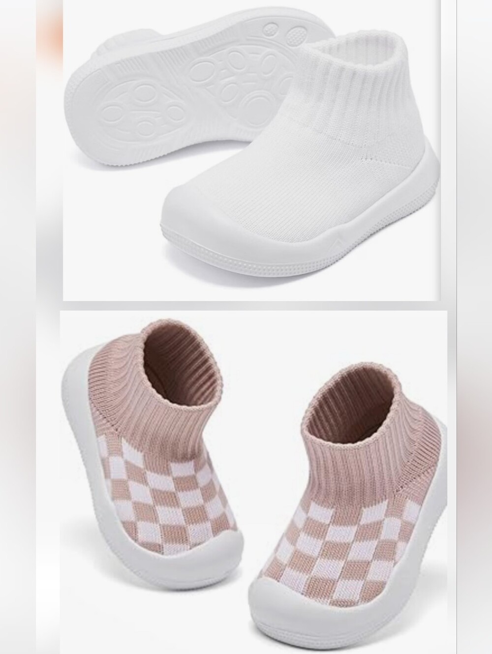 EASHI Walking 2pr Sock Shoes NWOT
